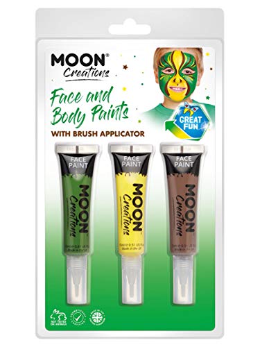 Moon Creations Face & Body Paints and Brush