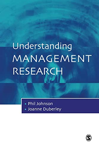 Understanding Management Research : An Introduction to Epistemology