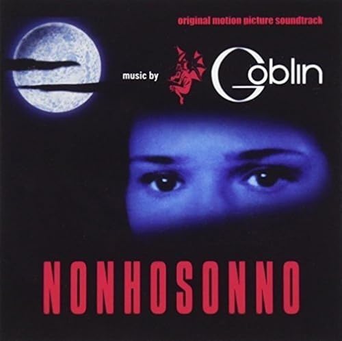CD cover for Goblin’s “Non Ho Sonno” featuring eyes and a moon.