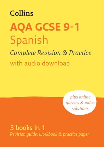 AQA GCSE 9-1 Spanish Complete Revision and Practice : Ideal for Home Learning, 2026 Exam