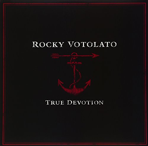 Black album cover with white text, red anchor, and arrow graphic.