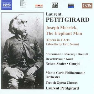 Op De Nicepetitgirard - Petitgirard - Joseph Merrick, The Elephant Man [CD]