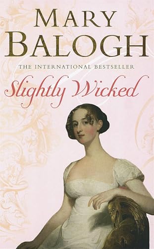 Book cover for Slightly Wicked by Mary Balogh featuring a portrait of a woman.