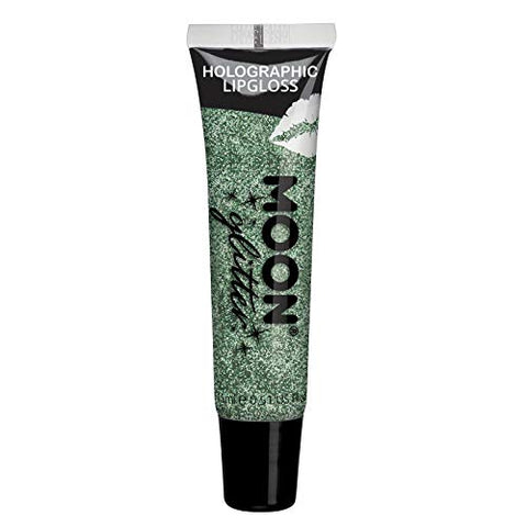 Holographic Glitter Lipgloss by Moon Glitter - 15ml - Green