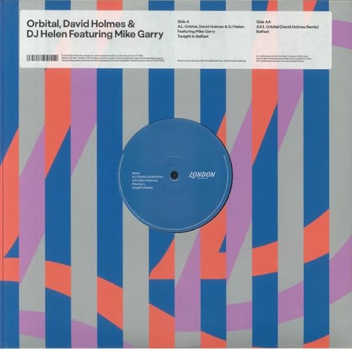 Orbital & David Holmes & Dj Helen Feat. Mike Garry - Tonight In Belfast [VINYL]
