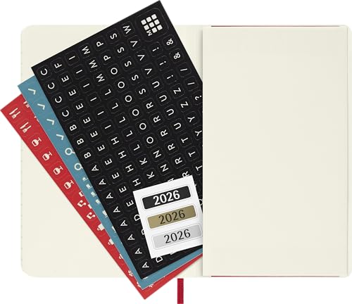 Moleskine 2026 12 Month Weekly Pocket Softcover Diary