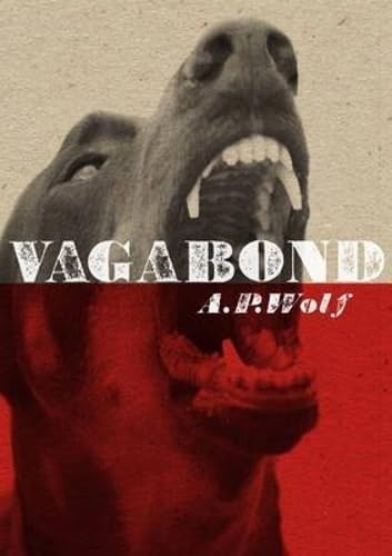 Book cover: close-up of a dog’s face with the title “Vagabond.”