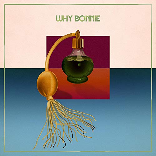 Album cover for Why Bonnie’s “Voice Box” featuring a perfume bottle.