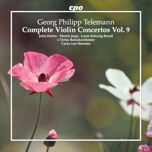 L Orfeo Barockorchester - Telemann - Comp Vln Cons Vol 9 [CD]
