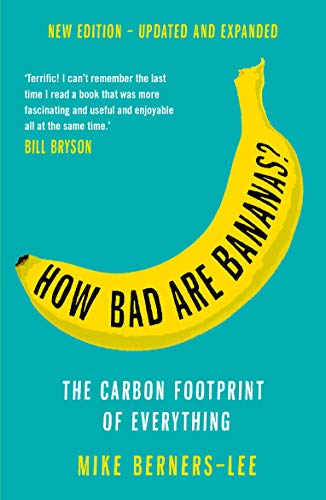 Book cover with a yellow banana on a teal background and black text.