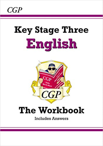 KS3 English Workbook (with answers): superb for catch-up and learning at home (CGP KS3 English)