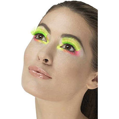 Smiffys 48082 80's Party Eyelashes (One Size)