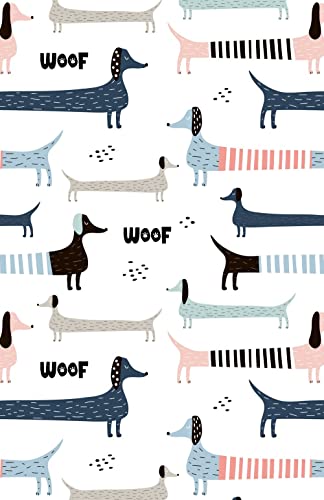 Woof (Blank Lined Journal)