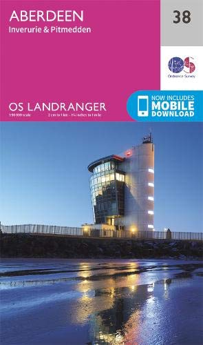 Ordnance Survey Landranger 38 Aberdeen (OS Landranger)
