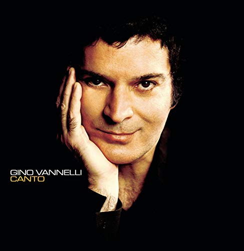 Gino Vannelli’s “Canto” album cover: close-up portrait of the singer.