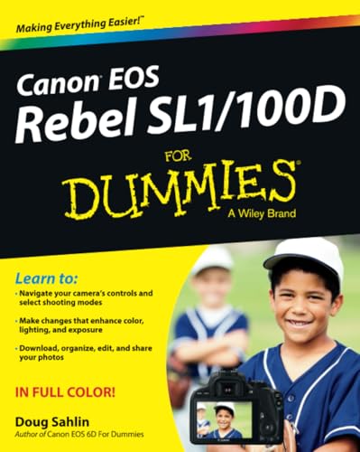 Canon EOS Rebel SL1/100D For Dummies