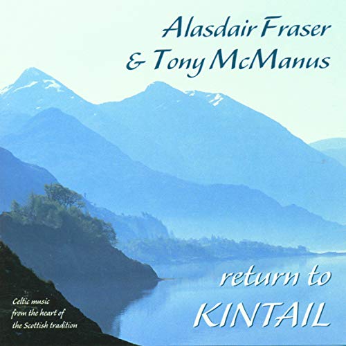 CD cover with blue-toned mountain landscape and text “Return to Kintail”.
