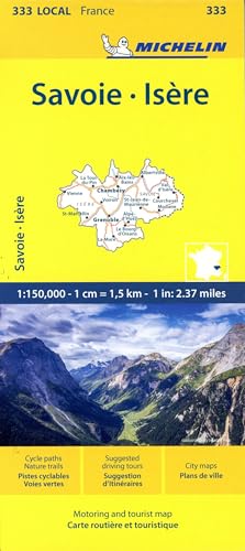 Isere Savoie - Michelin Local Map 333 : Map