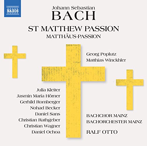 Bachchor/orc Mainz - Johann Sebastian Bach: St Matthew Passion [CD]