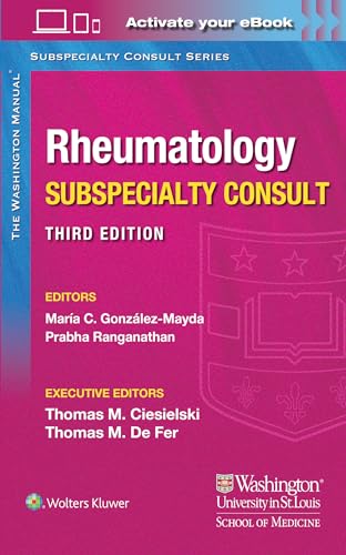 Washington Manual Rheumatology Subspecialty Consult