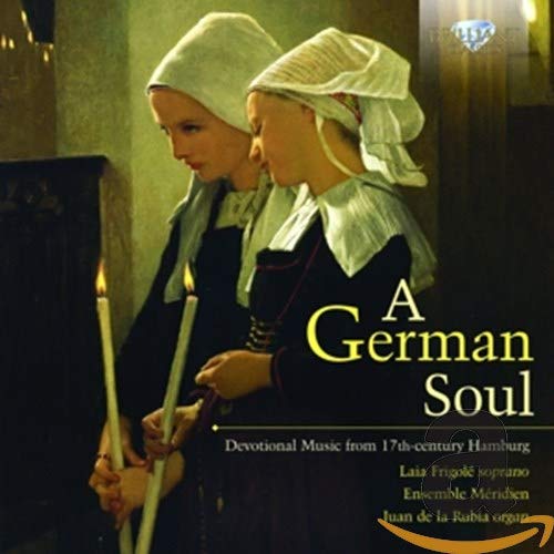 CD cover: two women in white caps, candles, text “A German Soul.”