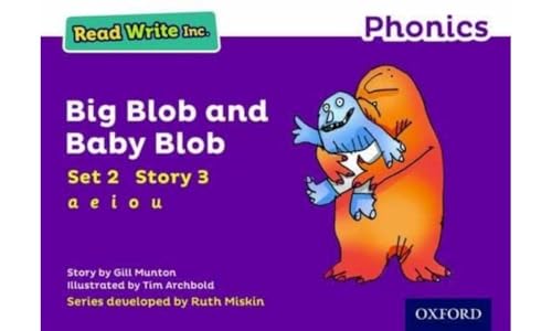 Read Write Inc. Phonics: Purple Set 2 Storybook 3 Big Blob and Baby Blob
