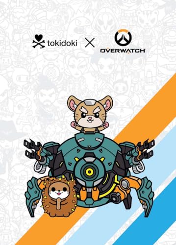 Hamster in robotic sphere, Wrecking Ball, from Overwatch x Tokidoki series.