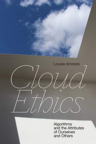 Book cover featuring a blue sky with clouds viewed through a rectangular architectural opening.