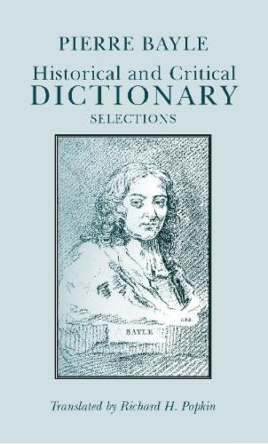 Historical and Critical Dictionary