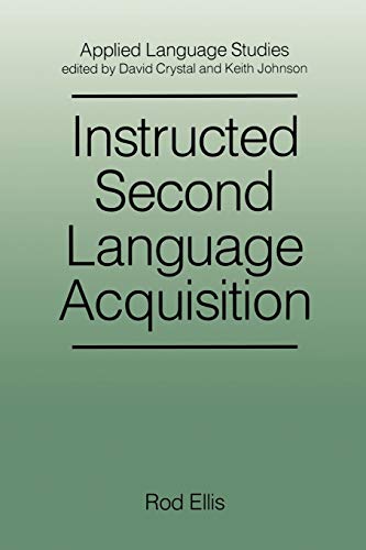 Instructed Second Language Acquisition