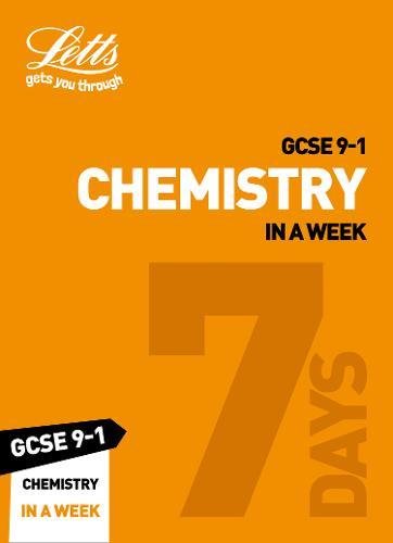 Orange book cover with white text: "GCSE 9-1 Chemistry in a Week".
