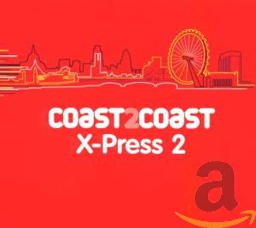 Red CD cover with skyline illustration and “Coast2Coast” text.