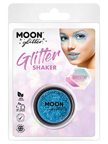 Moon Glitter Iridescent Glitter Shakers Blue