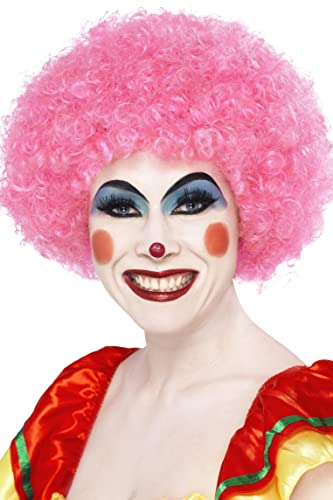 Smiffys Crazy Clown Wig - Pink