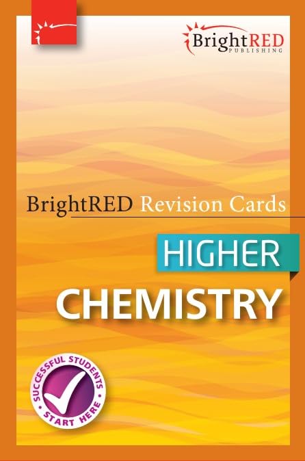 BrightRED Revision Cards - Higher Chemistry