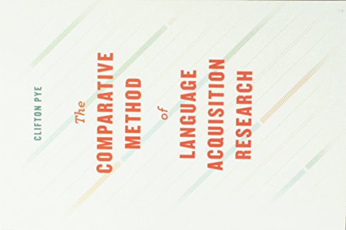 The Comparative Method of Language Acquisition Research