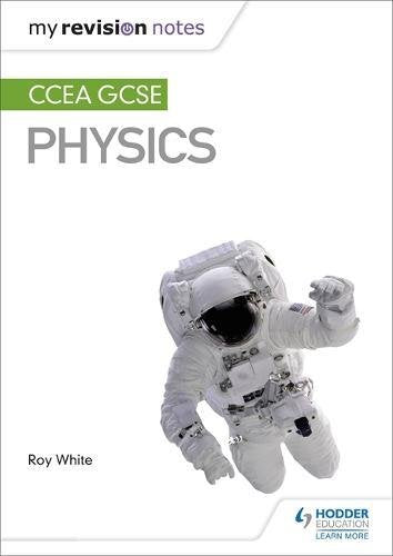 CCEA GCSE Physics revision notes book cover with an astronaut.