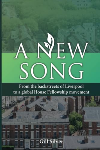 Book cover with title “A New Song” and image of Liverpool buildings.