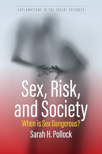 Book cover: blurred figures with text “Sex, Risk, and Society.”