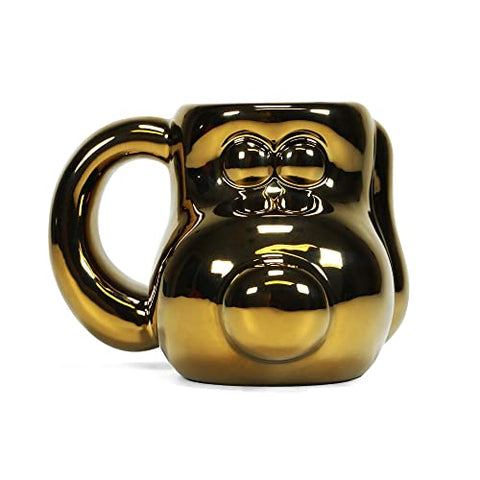 Wallace & Gromit (Gromit) Gold Plated Shaped Mug