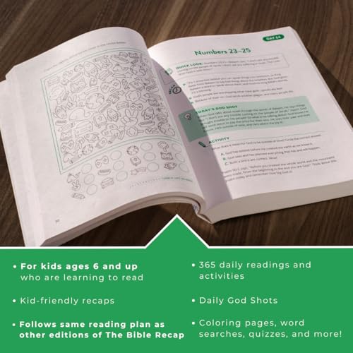 The Bible Recap Kids` Devotional – 365 Reflections and Activities for Children and Families