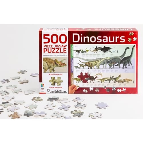500 Piece Jigsaw Dinosaurs