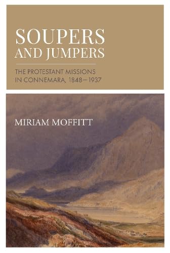 Book cover titled Soupers and Jumpers by Miriam Moffitt featuring a landscape painting.