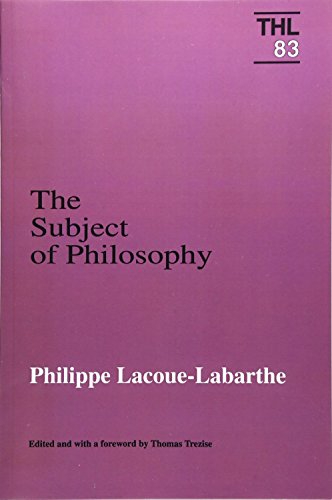 Subject Of Philosophy