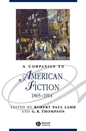 A Companion to American Fiction 1865-1914