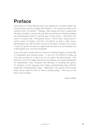 The SnapRevise Analysis Guides: How To Analyse Plays, English Literature Revision Book | Includes Analyses, Structural Features, Exemplary Sample Essays