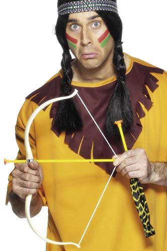 Smiffy's 54 cm Indian Bow and Arrow Set