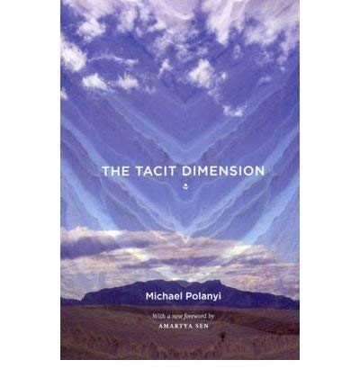 Thetacit Dimension By Polanyi, Michael