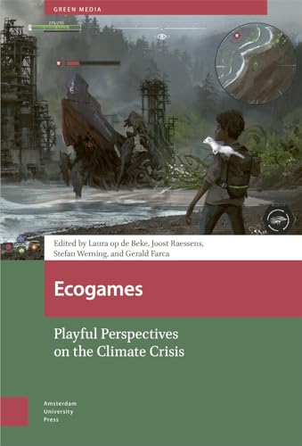 Book cover depicting a post-apocalyptic landscape with a person and dog.