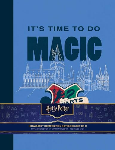 Harry Potter: Hogwarts Composition Notebook Set (Set of 2)